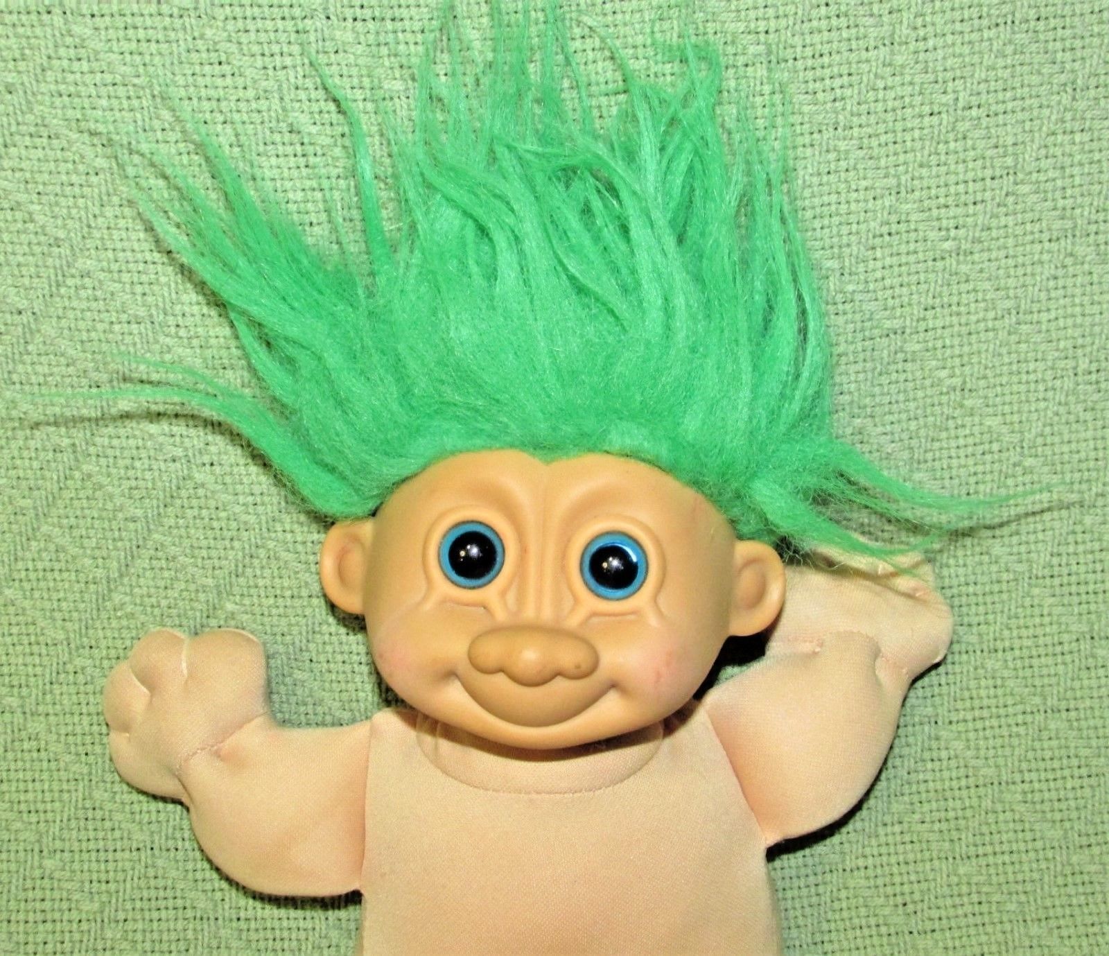 troll doll green hair