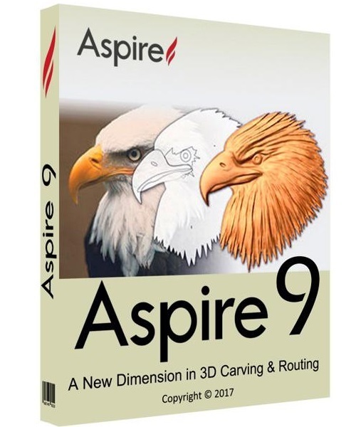 Primary image for Vectric Aspire 9 with Cliparts (32-bit & 64-bit) | Software - FAST DELIVERY 24h