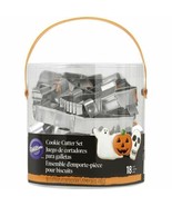 Wilton 18 Pc Metal Cookie Cutter Set Halloween - $16.82