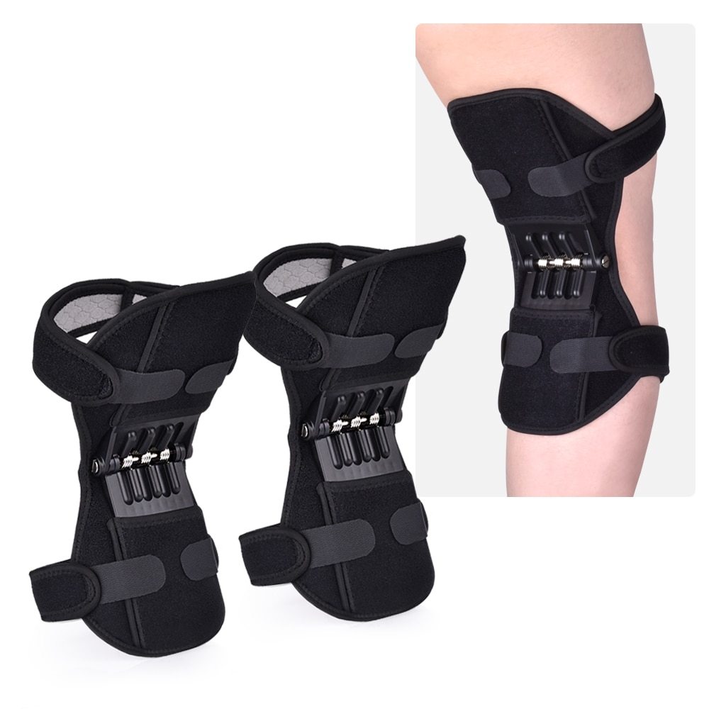 Knee Pads Joint Support Breathable Non-Slip Power Lift Knee Booster ...