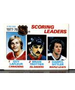 1978/79 O-PEE-CHEE NHL HOCKEY CARD #65 GUY LAFLEUR BRYAN TROTTIER DARRYL... - $12.82
