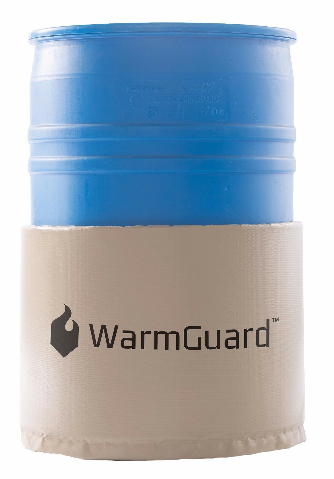 WarmGuard WG30 30-Gallon Insulated Drum Heater - Barrel Heater, Fixed Temp 145 F