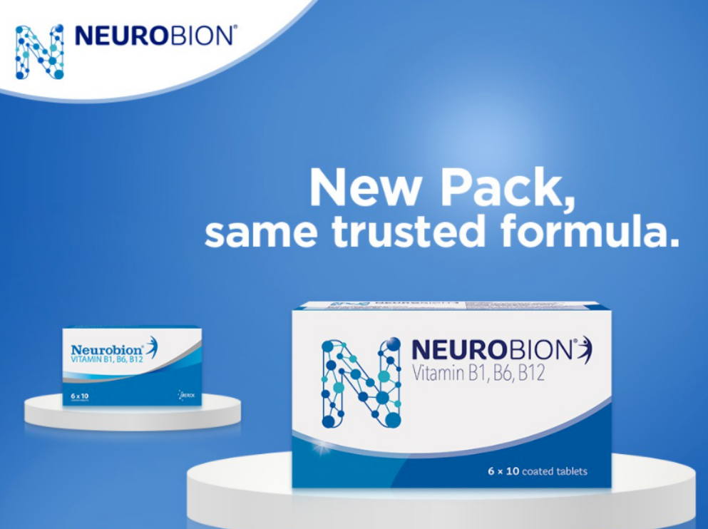 1 Boxes  Neurobion Vitamin B1, B6, B12 Improves Nerve Health & Function 60's