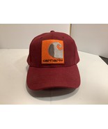 Carhartt Adjustable Cap Hat Red Orange New - $24.95