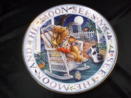 Royal Doulton fine china collector plate Moonlight Blessings Franklin Mint - $16.10