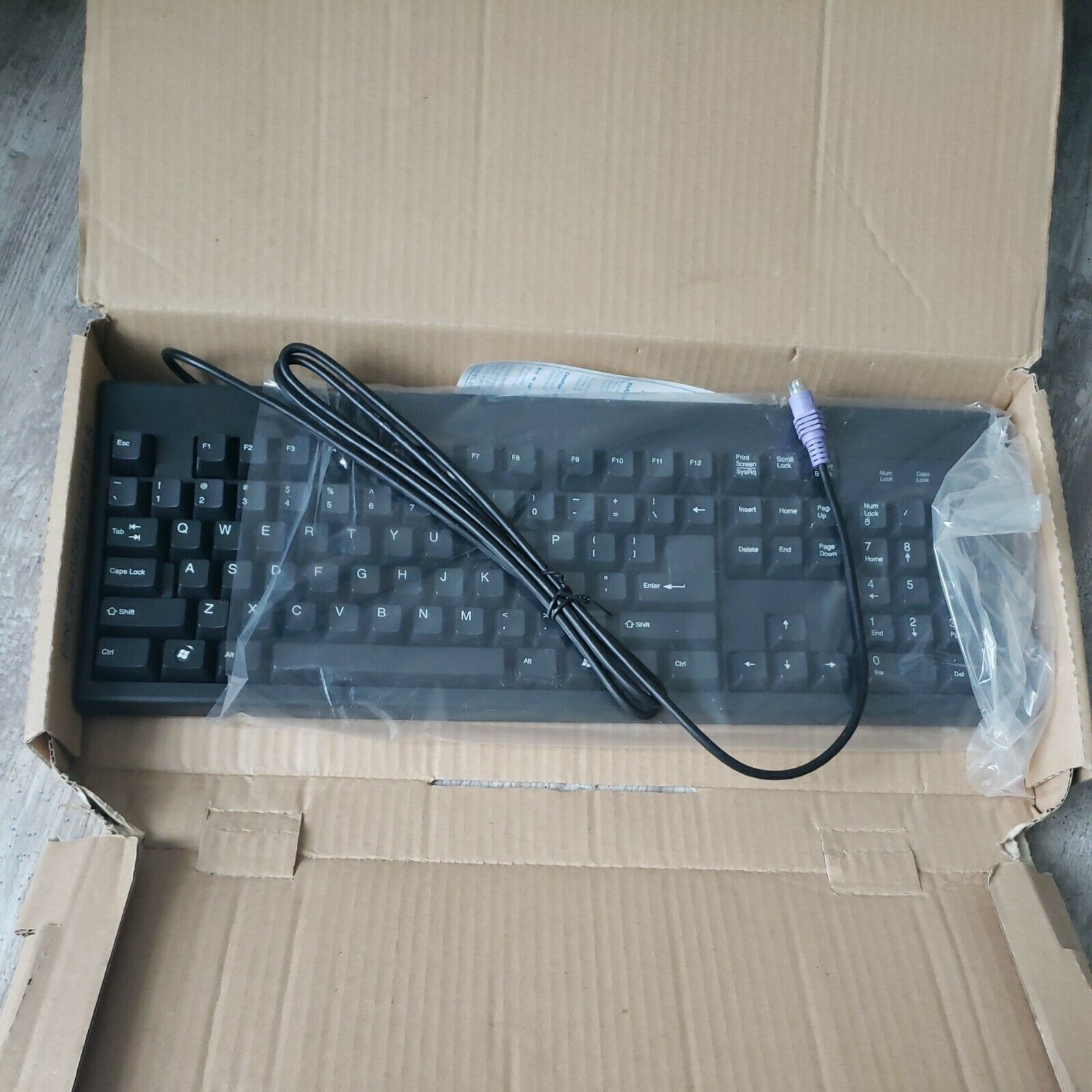 OEM Vintage Old Chicony Mechanical Keyboard PS2 PC Computer KB-2961 ...