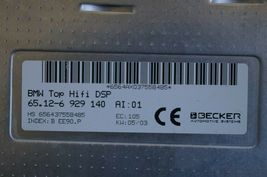 BMW Top Hifi DSP Logic 7 Amplifier Amp 65.12-6 929 140 Herman Becker image 7