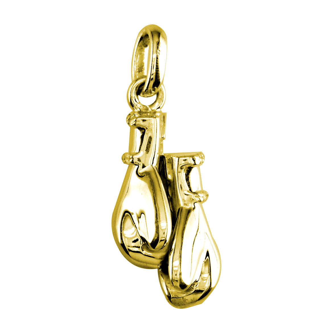 Large Boxing Gloves Charm, 1.25 Inches # 4899 in 18K yellow gold - Other