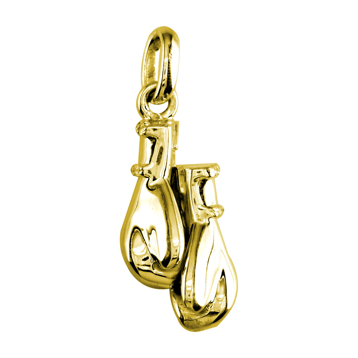 Large Boxing Gloves Charm, 1.25 Inches 4899 in 18K yellow gold Other
