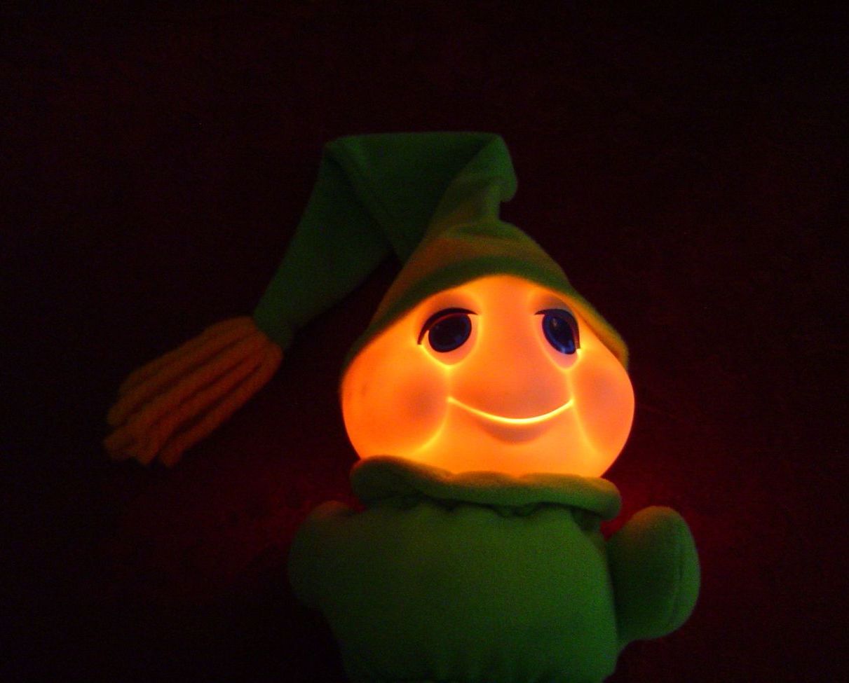 glow worm teddy