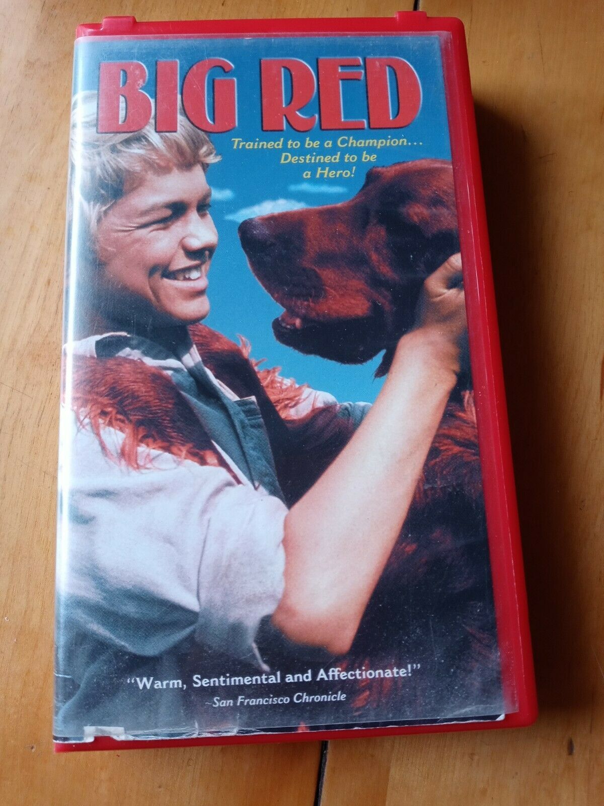 Big Red VHS 2000 Disney Red Clamshell VHS VHS Tapes big-red-vhs-2000-disney-red-clamshell-vhs-vhs-tapes