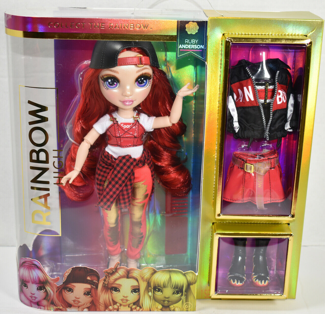 rainbow high ruby doll