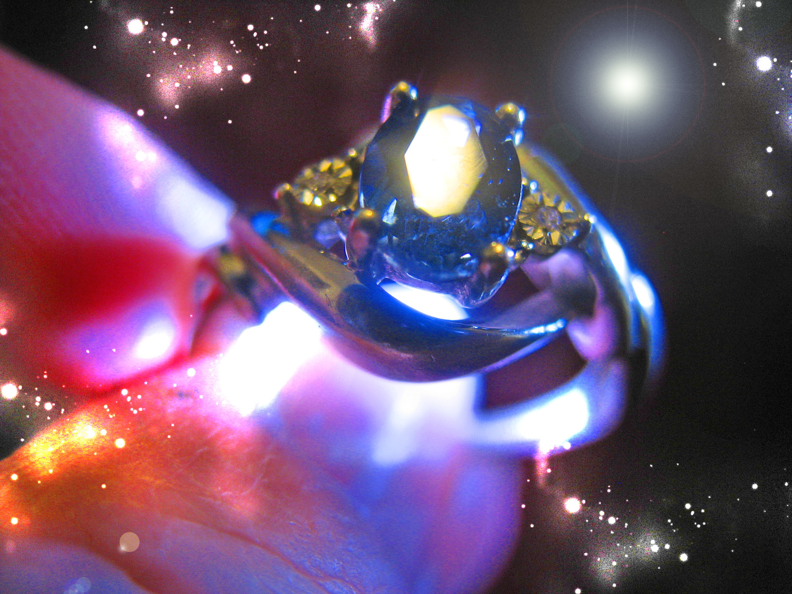 Primary image for HAUNTED DIAMOND RING ALEXANDRIA'S YOU ARE THE MOST BEAUIFUL E SECRET OOAK MAGICK