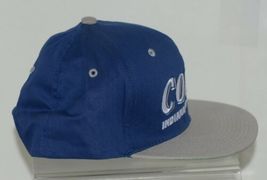 Team Apparel Indianapolis Colts Flat Bill Blue Gray Adjustable Hat image 4