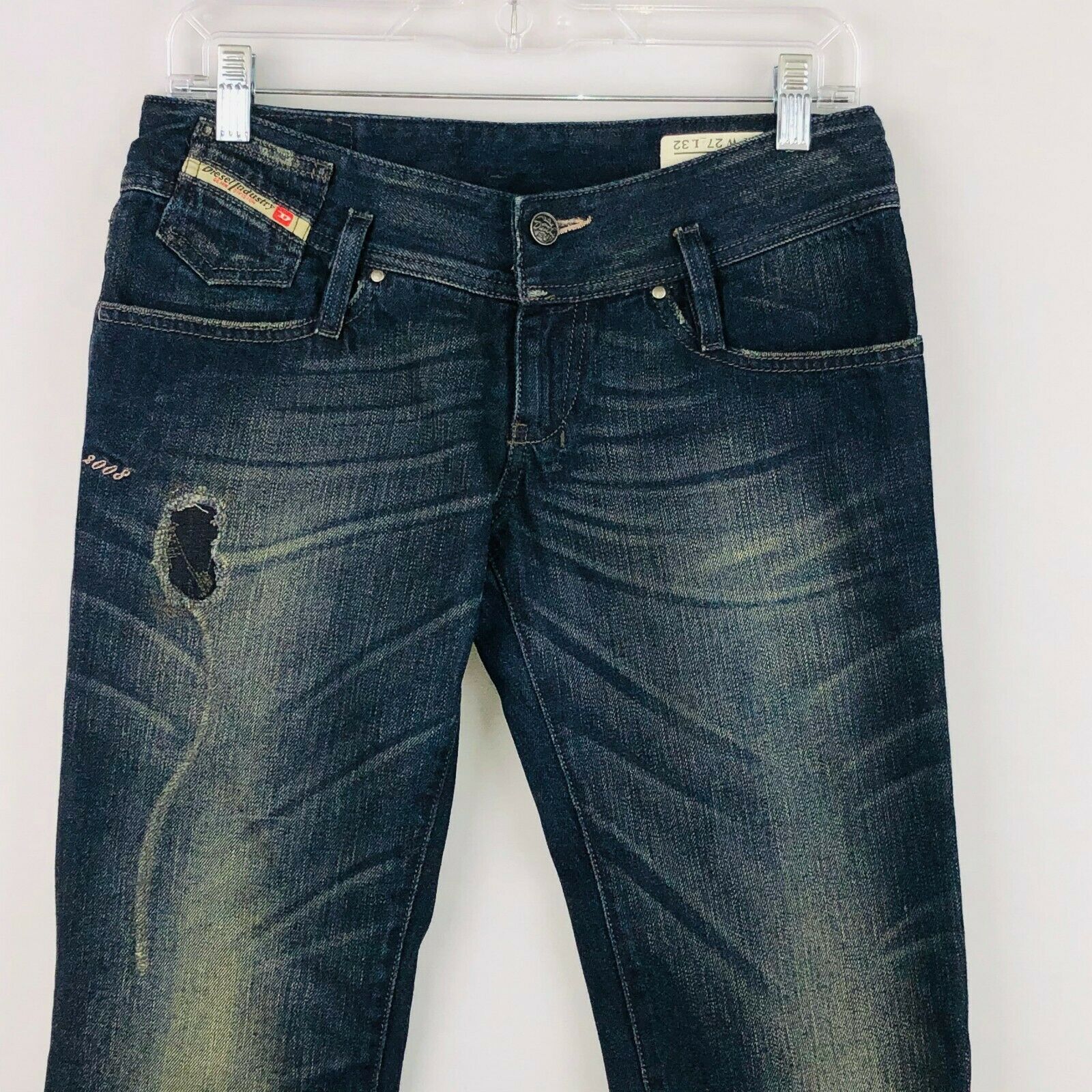 Rare Diesel Matic Jeans Dirty Thirty 008UJ 27 X 32 New - Jeans