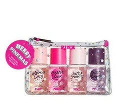 Victoria's Secret PINK Merry Pinkmas Faves 4 Pc. Mist Gift Bag Set  - $26.17