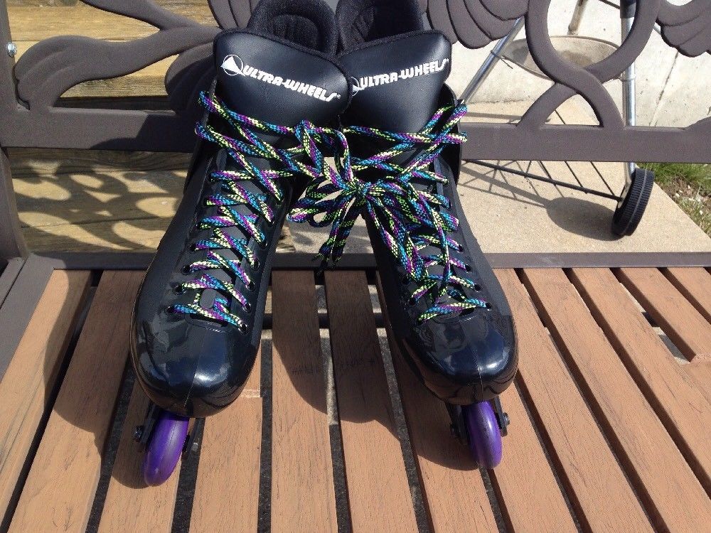 Wayne Gretzky Ultra Wheels Skate Attack Adult Inline Skates Size 9 VTG