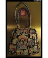 LAUREL BURCH Cat Tapestry large  TOTE Bag - Story Weavings  - $39.00
