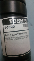 Genuine Toshiba T-3500 (T3500) Black Toner Cartridge - $60.00