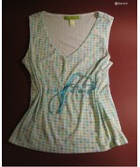  Classic SIGRID OLSEN Sleeveless TOP - Small - FREE SHIPPING - $15.00