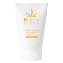 Hempz Milk & Honey Hand & Foot Creme,  3.4 ounces