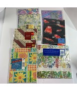Vtg Wrapping Paper Mixed Lot Forget Me Not American Greetings Cars Ephemera - $14.85