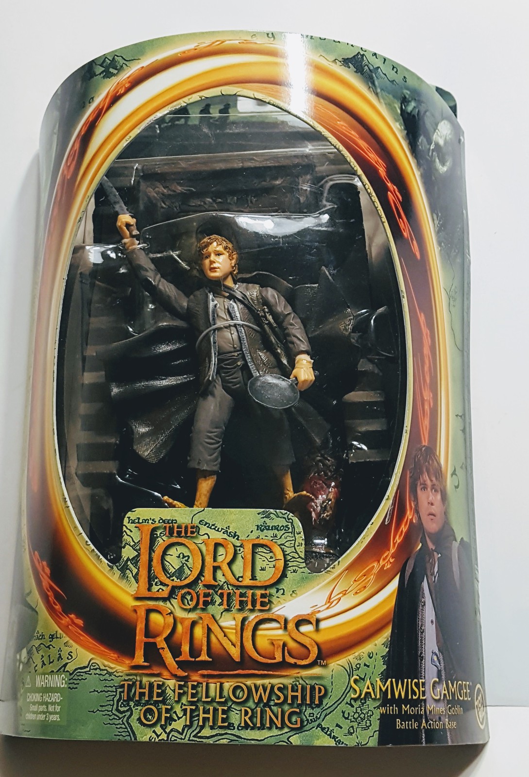 Samwise Gamgee Lord of the Rings The fellowship of the ring Toy Biz New