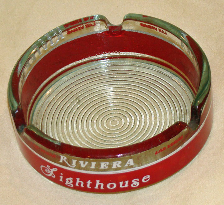 Vintage Ashtray Riviera Casino Las Vegas NV Ashtrays