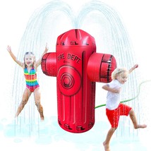 Inflatable Hydrant Party Sprinkler - 5 Feet Tall Yard Sprinkler For Ki - $82.99