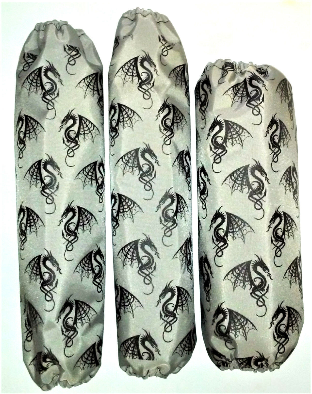 NEW Set of 4 Blue Skull Suzuki Shock Covers King Quad 300 400 450 500 700 750