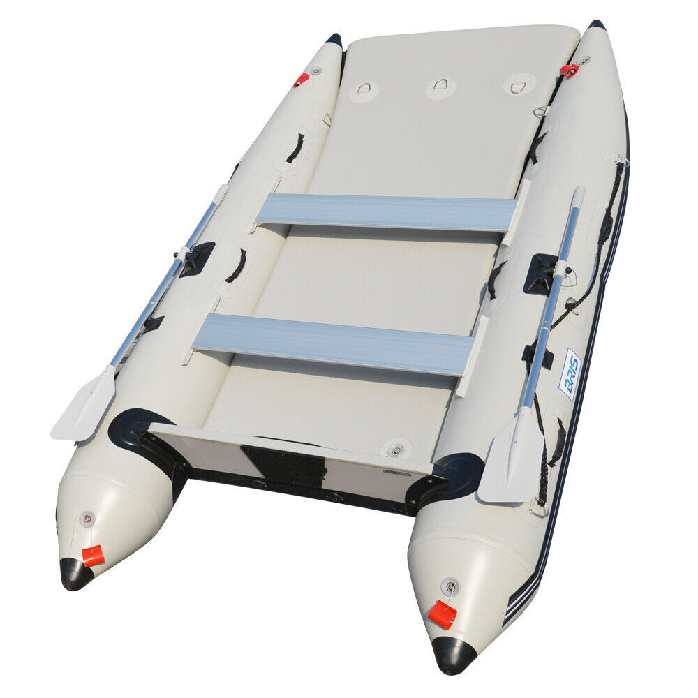 BRIS 11 ft Inflatable Catamaran Inflatable Boat Dinghy Mini Cat Boat ...