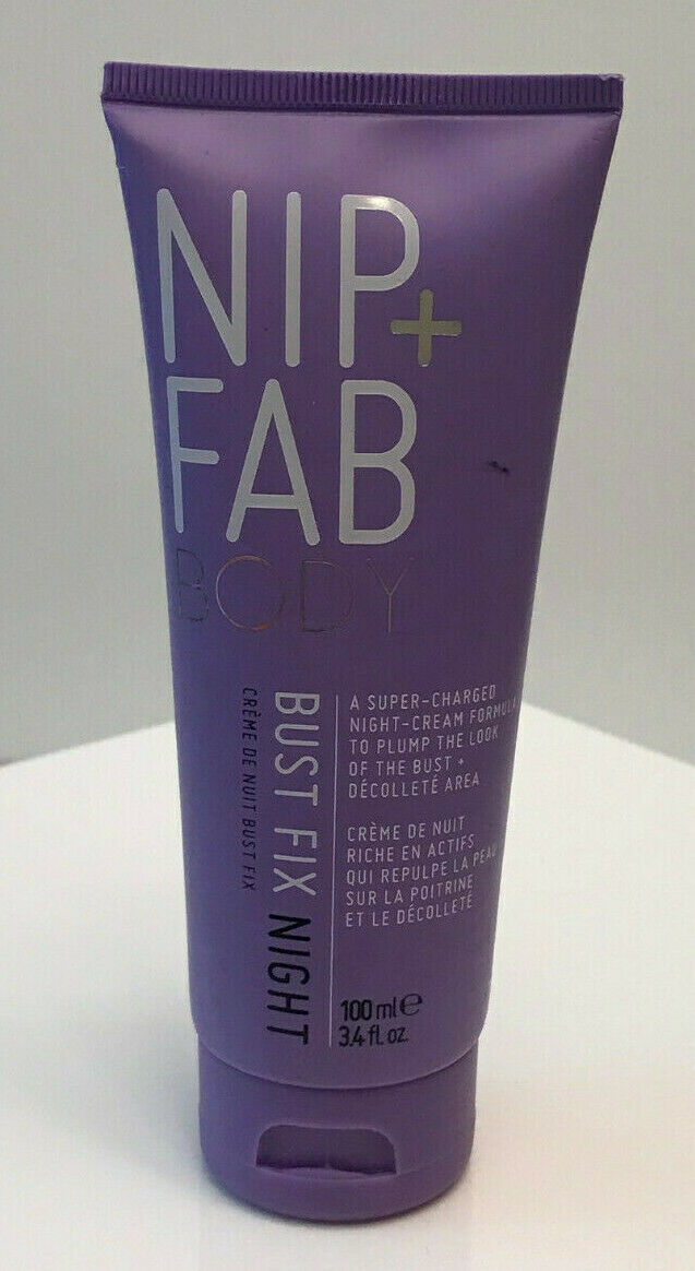 Nip + Fab Body Plump Bust Fix Night Cream Formula 3.4 fl oz