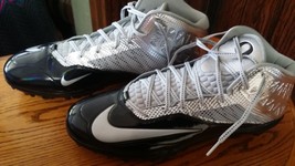 Zoom Code Elite 3/4 Oregon Ducks (Metallic Silver/Black) (01B/01B-00A) Football  - $50.00