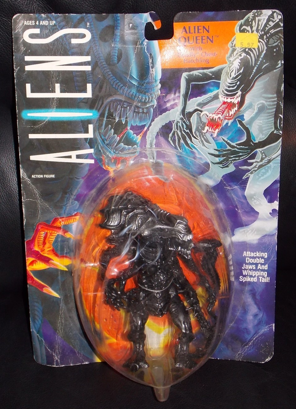 1992 Aliens Alien Queen With Deadly Chest Hatchling Figure In The 