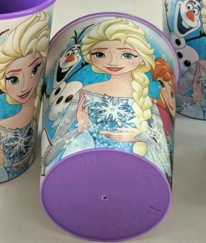 6 Frozen Doodle Cups Disney Frozen Elsa Anna Olaf 16oz Party ware ...