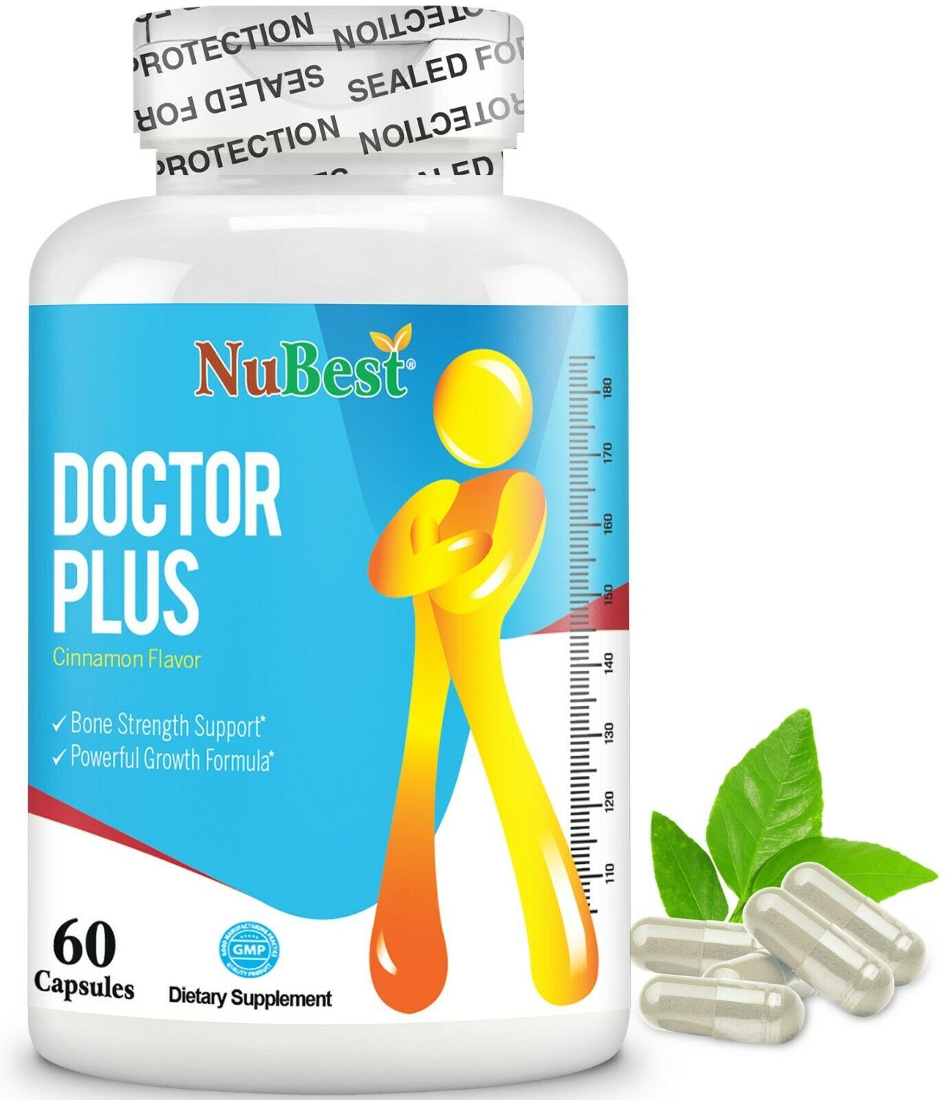 Doctor Plus - Maximizing Bone Growth Supplement For Children (10+) & Teenagers