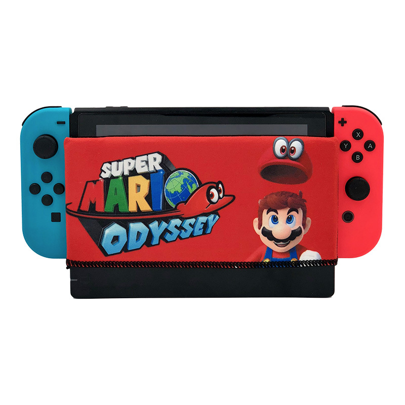 Nintendo Switch Dock Cover Super Mario Odyseey Dock Sleeve Sock Decal Protection Cases, Covers