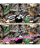Whitetail Buck Personalized Free Camo License Plate Browning PSE Bowtech... - $17.41