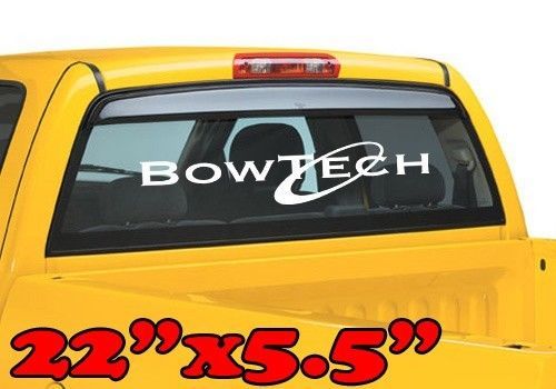 Bowtech Window Sticker HUGE 22x5.5 Hunting Decal Sticker Truck Window Decal