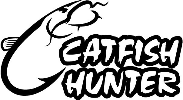6 Catfish Hunter Fishing Truck Window Sticker Decal Or Wall Decal Sticker