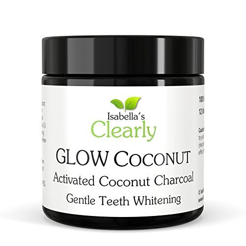 Clearly GLOW Coconut, Teeth Whitening Activated Charcoal
