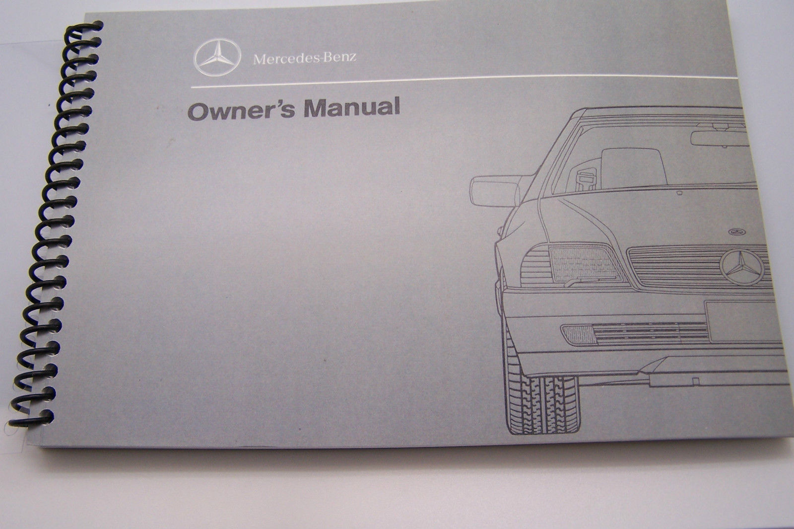 1992 1991 1990 Mercedes 500SL 300SL Owners Manual Parts W129 Service reprint - $52.46