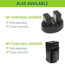Np-Fw50 Wasabi Power Camera Battery (2-Pack) For Sony Zv-E10, Alpha A510... - $41.70