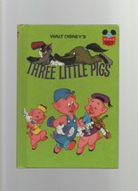 Three Little Pigs - Walt Disney - Barbara Brenner - HC - 1975 - Random House. - $3.42