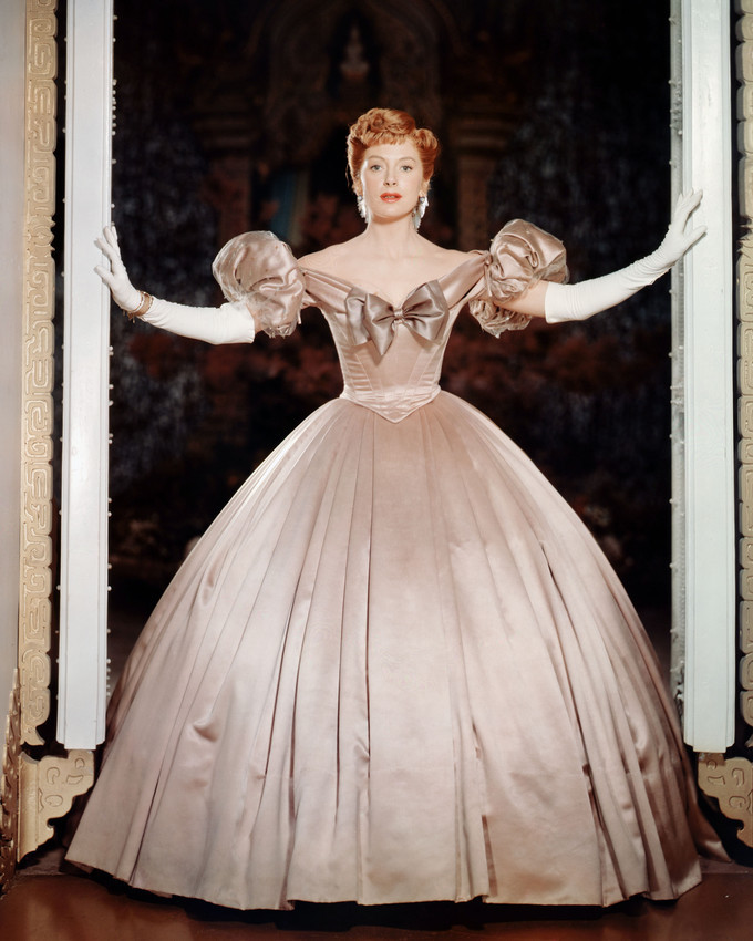 Deborah Kerr 8x10 Photo in white gloves and ball gown full length The ...