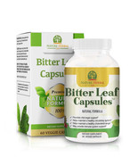 Bitter Leaf Capsules. Immune Support & Heart Health Support Supplement. 750 mg  - $34.99
