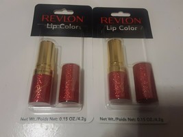 Lot Of 2 Revlon Lip Color Limited  Edition #525 Wine With Everything Bra... - $9.89