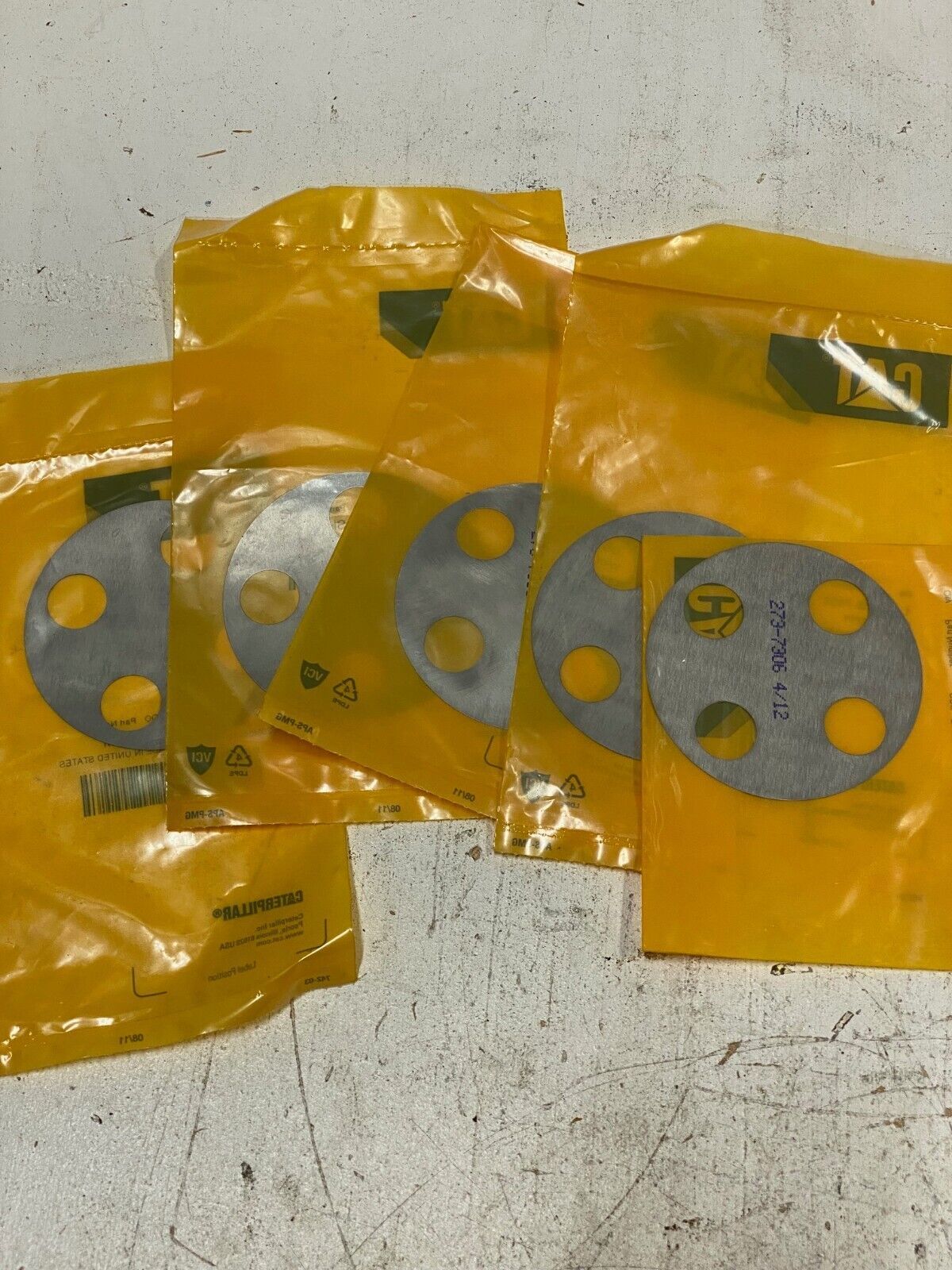 5 Qty of Caterpillar Shims 2737306 CAT (5 Quantity) Other Heavy