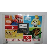  Nintendo 3DS XL &quot;There&#39;s No Play Like It&quot; LRG Promo Poster Zelda Mario ... - $39.55