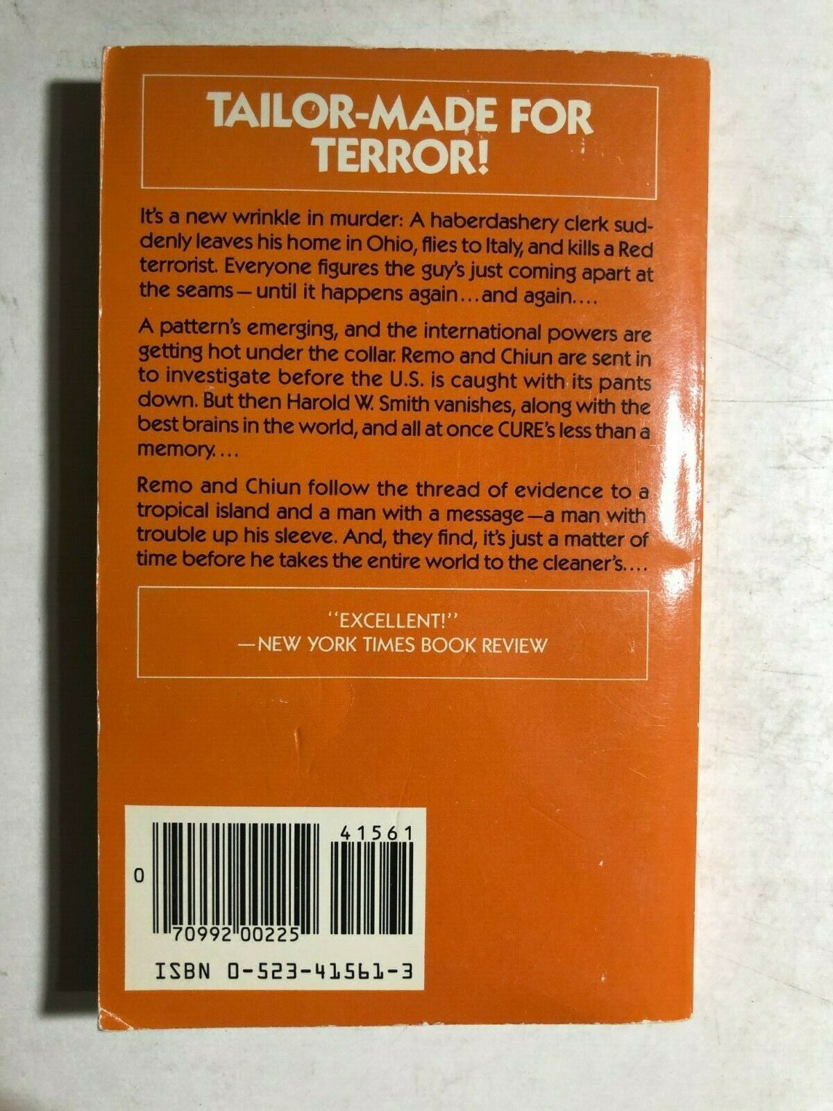 THE DESTROYER 51 Shock Value by Warren Murphy (1983) Pinnacle pb 1st